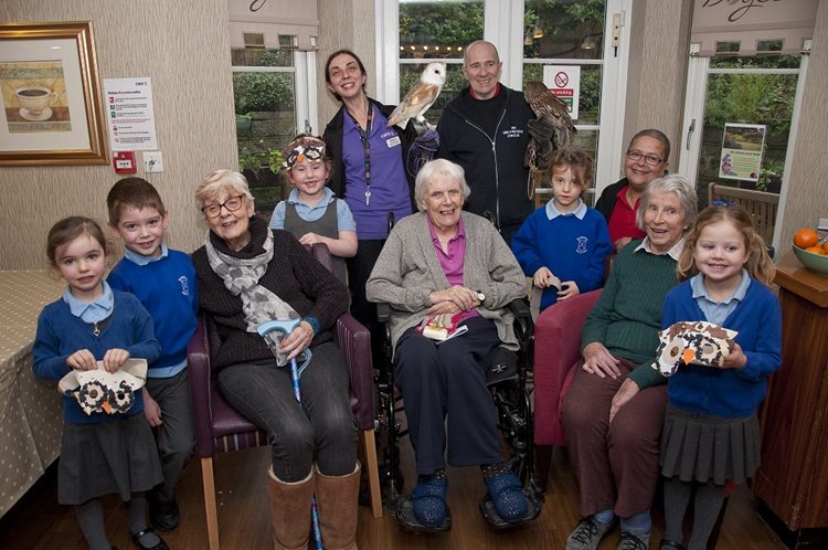 Halstead care home residents take birdwatch weekend to the ‘nest’ level